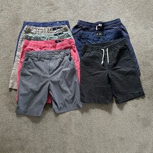 8 pairs of boys shorts (sizes 12&14)